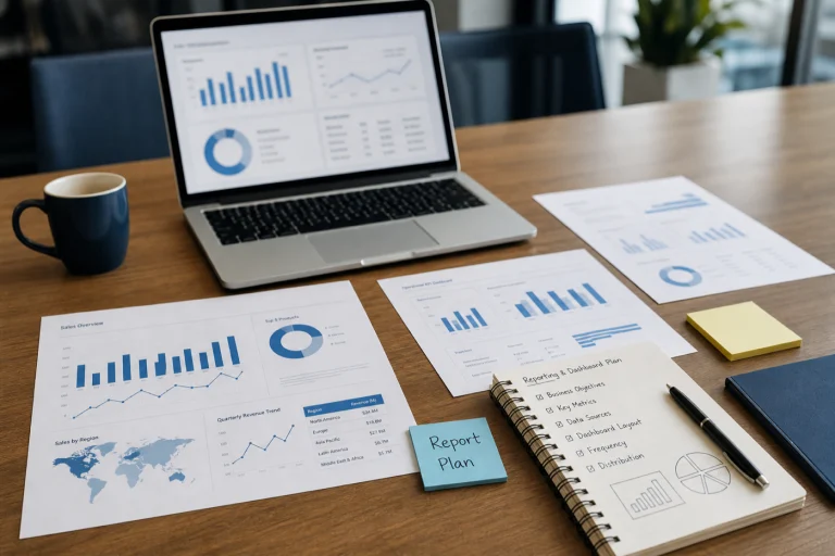 KPI dashboard planlama notları — raporlama ve dashboard ihtiyaçları bağlamı